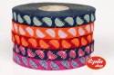 Tasiemka Helga Orange/Red