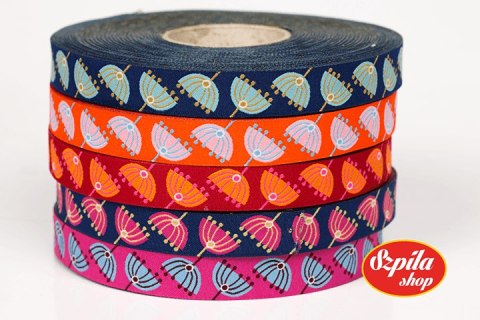 Tasiemka Helga Pink/Orange