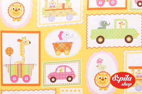 Yellow Circus Happi by Dena Designs
