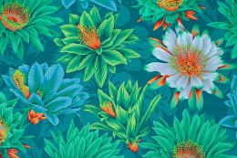 Cactus Flower Green Kaffe Collective