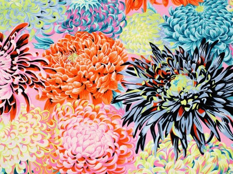 Japanese Chrysanthemum Contrast Kaffe Collective