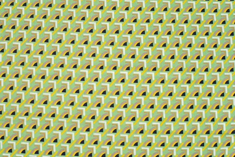 Satyna wiskozowa B*TRENDY retro green