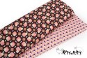 Satyna wiskozowa B*TRENDY retro pink